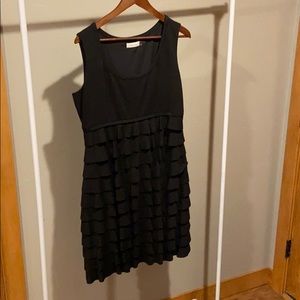 Calvin Klein sleeveless tiered dress size 12